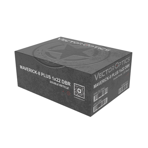 Vector Optics - Uzavřený kolimátor Maverick-II Plus 1x22 DBR - RDS - Picatinny - QD - SCRD-PD12