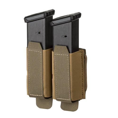 Direct Action - Pouzdro na dva pistolové zásobníky Slick Pistol Mag Pouch - černé - PO-PTSL-CD5-BLK