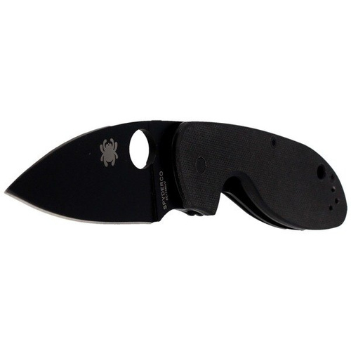 Spyderco - Nůž Efficient™ G-10 Black / Black Blade PlainEdge™ - C216GPBBK
