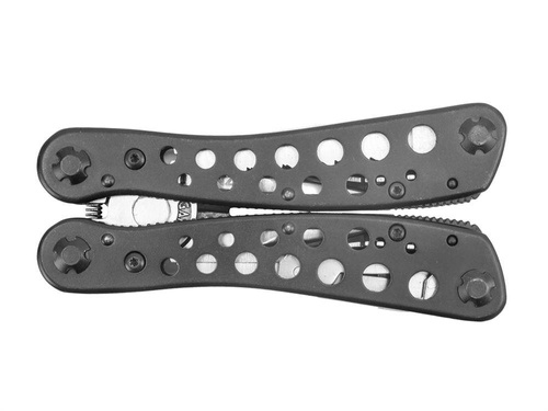 Ganzo - Multitool G204 - 10 nástrojů - 11 bitů - černý - G204