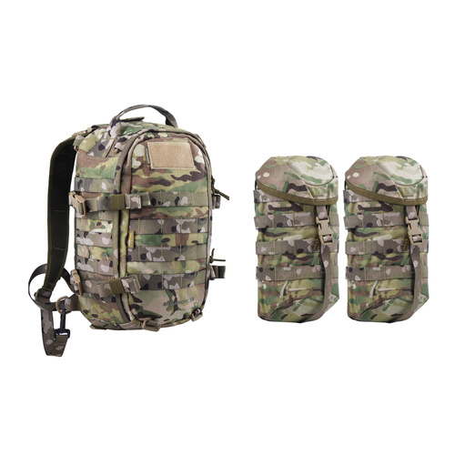 WISPORT - Batoh Sparrow 16 se dvěma bočními kapsami - 16 + 10 l - Multicam.