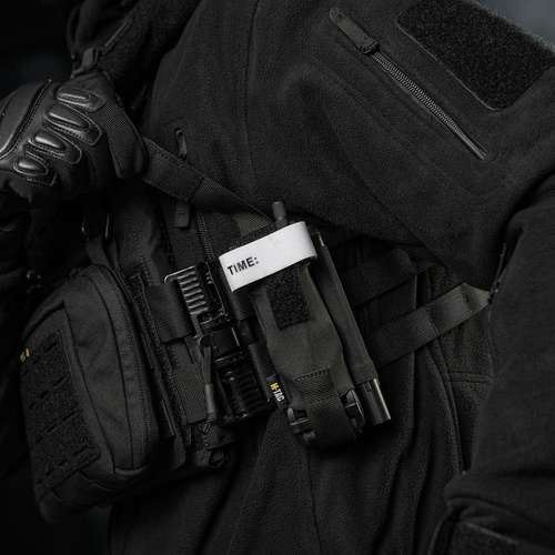 M-Tac - Taktická kapsa na škrtidlo s panelem Molle Gen. III - černá - 10137302