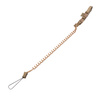 Cetacea Tactical - Šňůrka na oděv s mini cívkou - Coyote Brown - TA-PCO-COY