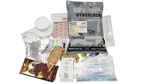 ARPOL - Střelecký pokrm SPz s vyhřívací sadou Esbit - sada Spz2