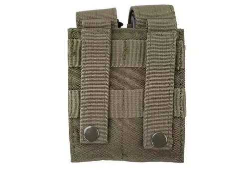 GFC Tactical - Dvojité pouzdro na pistolové zásobníky - MOLLE - Nylon - Olivová barva - GFT-19-001420