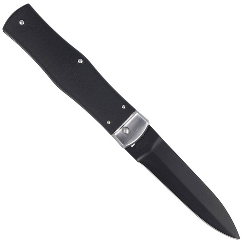 Mikov - Pružinový nůž Predator ABS 241-NH-1/KP - AISI 420 - černý - V1707509