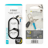 Nite Ize - G-Series™ #4 dvoukomorová karabina - ocel - černá - GS4-01-R6