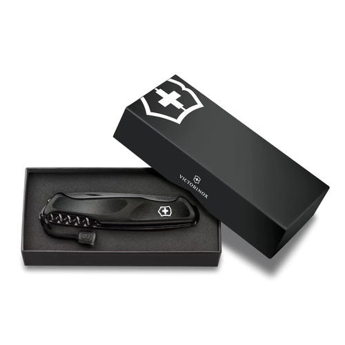 Victorinox - Multifunkční kapesní nůž Ranger 55 - 10 funkcí - Onyx Black - 0.9563.C31P