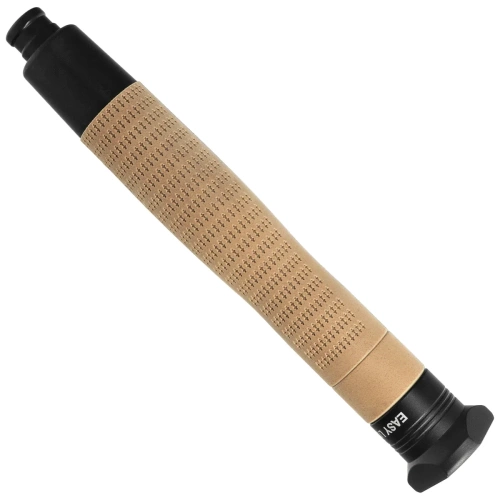 ESP - Tvrzený ergonomický teleskopický obušek se snadným uzamčením Ergonomic Easy Lock - 18" - černý/khaki - ExBTT-18HE-KH BHT-54