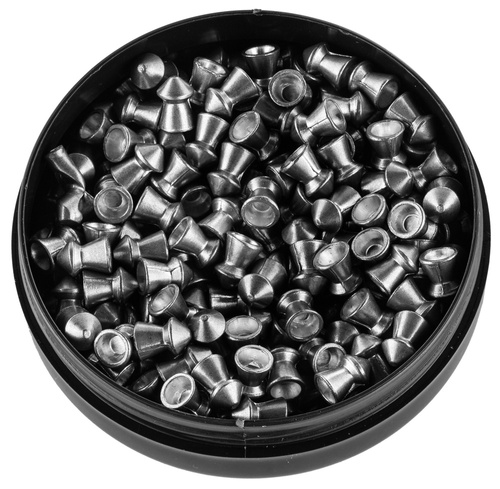 Black Ops - Kuličky pro vzduchové pušky - 5,5 mm Diabolo - 250 ks - Špičaté - PB304