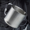 Mil-Tec - cestovní hrnek s karabinou - 500 ml - ocel - 14607900
