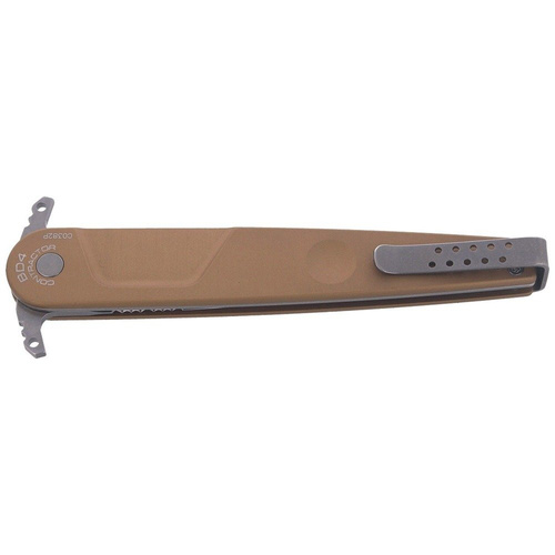 Extrema Ratio - Zavírací nůž EDC BD4 Contractor Black - Liner Lock - Nerezová ocel N690 - Desert - 04.1000.0498/DW