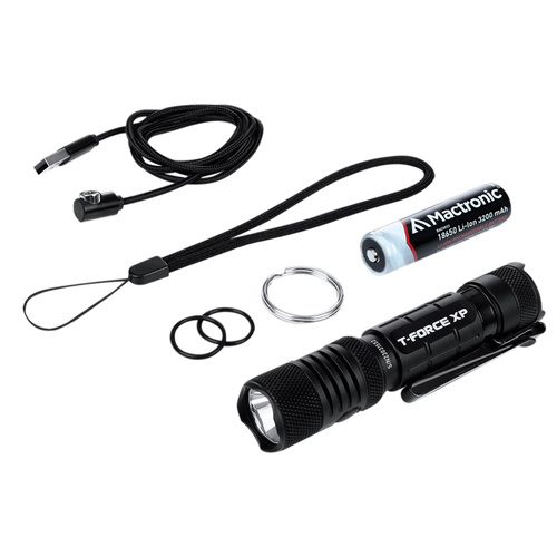 Mactronic - Taktická svítilna T-Force XP - 2030 lm - 18650 3200 mAh - černá - THH0211