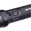 NEXTorch - LED taktická svítilna P84 s baterií 4800 mAh - 3000 lm - černá - P84