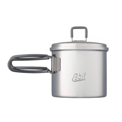 Esbit - Turistický hrnec s poklicí - nerezová ocel - 625 ml - PT625ST