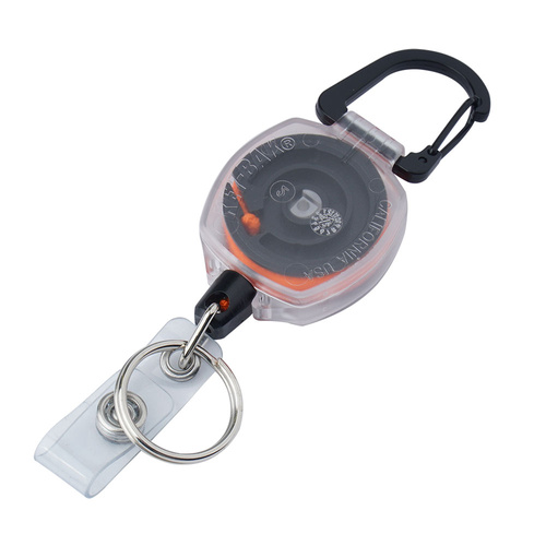 Key-Bak - Retraktor Sidekick Duo - 24" - průhledný - 0KB2-5D254