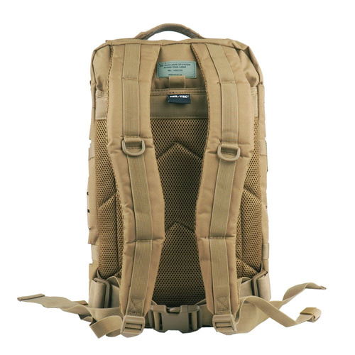 Mil-Tec - Velký útočný batoh s laserovým řezem - Coyote Tan - 14002705