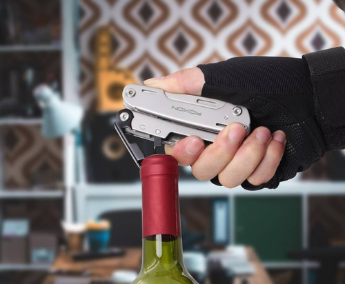 Roxon - Multitool S801S se sadou bitů - perleťově šedá - CM1334
