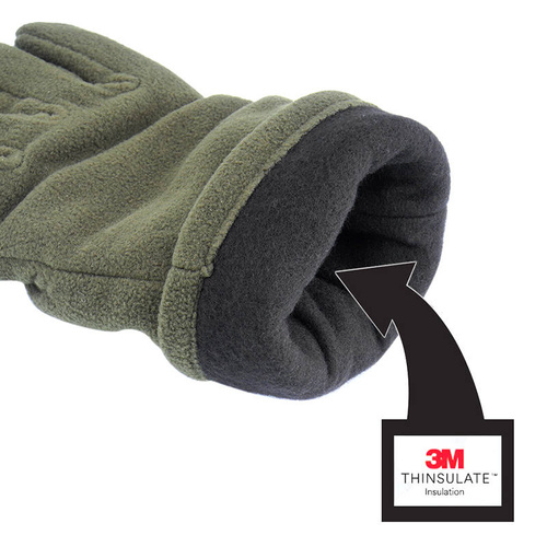 Mil-Tec - Fleecové zimní rukavice - OD Green - 12534001