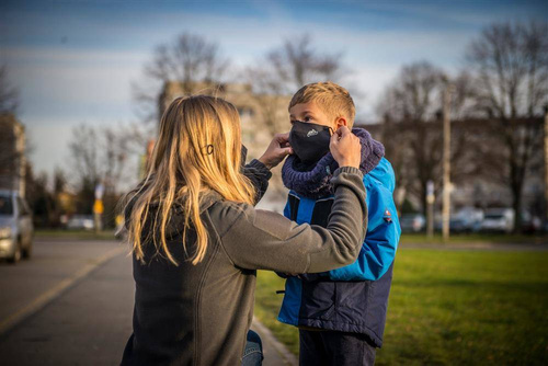 Helikon - Víceúčelová profilovaná ochranná maska - černá - MA-RUP-CB-01