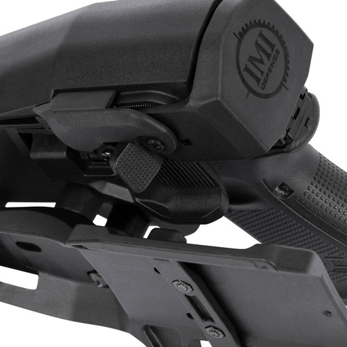 IMI Defense - OWB RDL3 Level 3 Light Bearing &amp; Red Dot Sight Holster - Glock - pravé - černé - IMI-RDL3