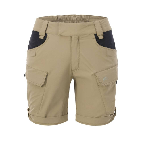 Helikon - Dámské outdoorové taktické kalhoty OTP - 8,5" - Black / Shadow Grey - SW-OTS-VL-0135A