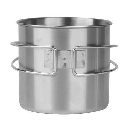 Mil-Tec - Hrnek z nerezové oceli se sklopným uchem - 600 ml - 14602600