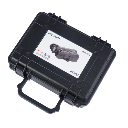 Holosun - Laserový indikátor cíle Iris-4 se svítilnou - Hliník - Červený - IR - Černý - IRIS-RD4