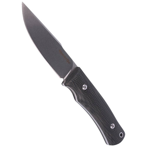 FOX - Taktický nůž Explorator Linen Micarta - 440C - Black - BF-749