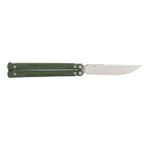 Ganzo - Nůž Balisong Firebird G766 Butterfly - 440C - zelený - G766-GR