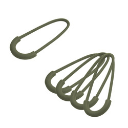 101 Inc - Stahovák na zip - balení 5 kusů - zelený - 359710-GR