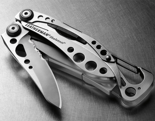 Leatherman - Multitool Skeletool - 7 nástrojů - Stříbrná - 830920