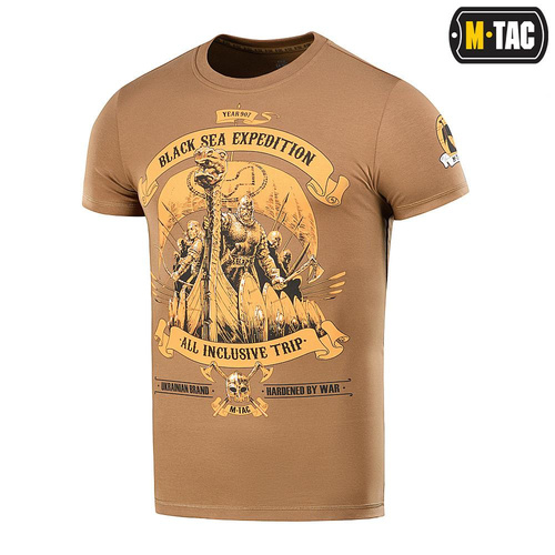 M-Tac - Pánské tričko Black Sea Expedition - Coyote Brown - 80025017
