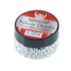 Silver Devils - Ocelové kulaté kuličky do vzduchovky - 500 ks - Stříbrná - 4,5 mm - 45500ZNBT