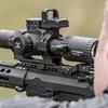 Leapers - Montážní držák Accu-Sync 34 mm s vodováhou a držákem MRDS - černý - MT-RTF4