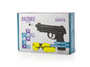 RazorGun - Pistolová vzduchovka Excite s ochrannými brýlemi - 4,5 mm - černá - 337-004