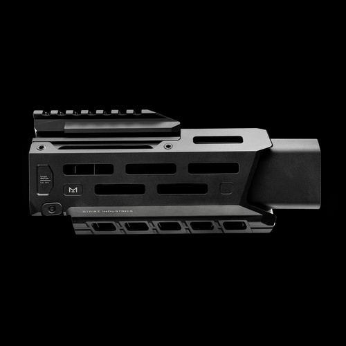 Strike Industries - Ochranný kryt pro CZ Scorpion 3+ Pistol - M-LOK - Černý - SI-CEVO-3PLUS-PHG-BK