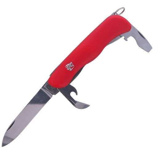 Mikov - Praktický kapesní nůž - červený - 115-NH-3/AK RED