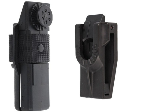 ESP - Tvrzený rozšiřitelný obušek s pouzdrem - 21" - Extra Grip rukojeť - Černá - ExB-21H BLK BH-54