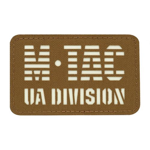 M-Tac - Nášivka UA Division - Cordura 500D - Fluorescenční - Coyote/GID - 51144599