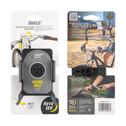 Nite Ize - Otočný držák telefonu na kolo Squeeze™ - SUSBM-01-R3