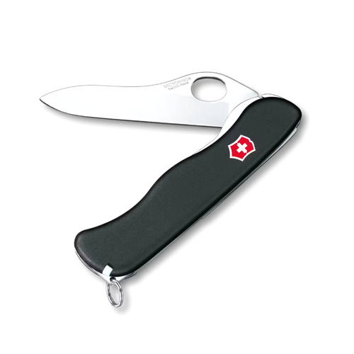 Victorinox - Kapesní nůž Sentinel Clip - Sheepsfoot - 1.4410 - Černá - 0.8416.M3