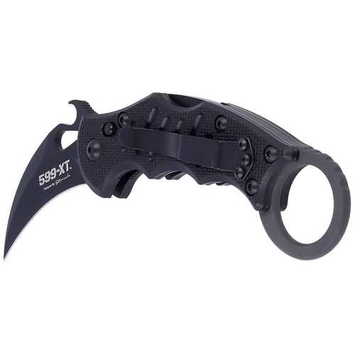 FOX - Zavírací nůž Karambit - N690Co - Black - FX-599 XT