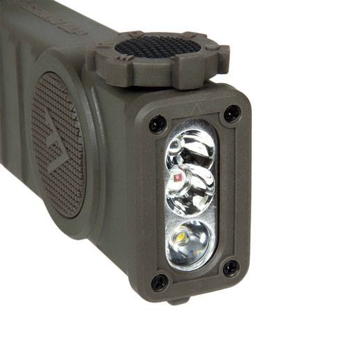 Mactronic - Taktická svítilna Storm 1LP na přilbu - LED RGB - IR - Olive Drab - THL0051