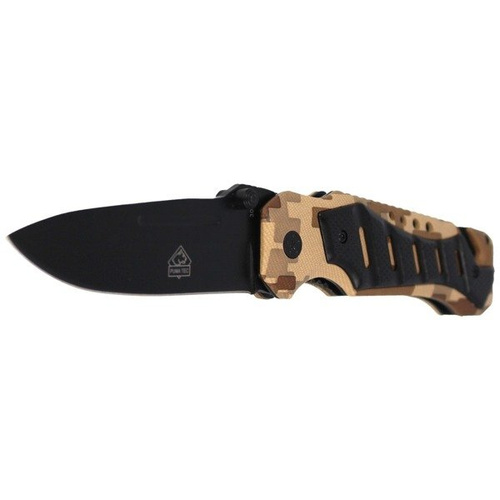 Puma - Nůž Solingen AISI 420 Camo 90 mm Rescue Folder - 306312