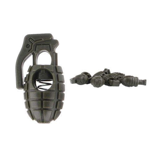 Mil-Tec - Ananasové zátky na šňůry - 10 ks - OD Green - 13458231