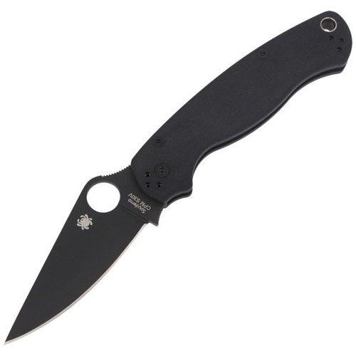 Spyderco - Nůž Para Military™ 2 G-10 Black / Black Blade - C81GPBK2