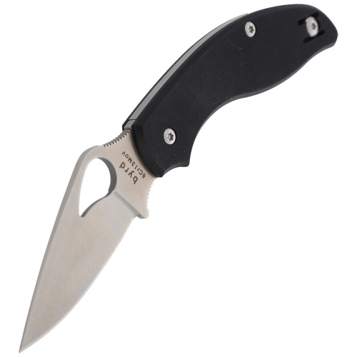 Spyderco - Zavírací nůž Byrd Tern - G-10 - Černý/Stříbrný - BY23GP