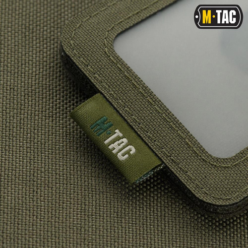 M-Tac - Držák na odznaky s průhledným panelem - zelený Ranger - 10131023