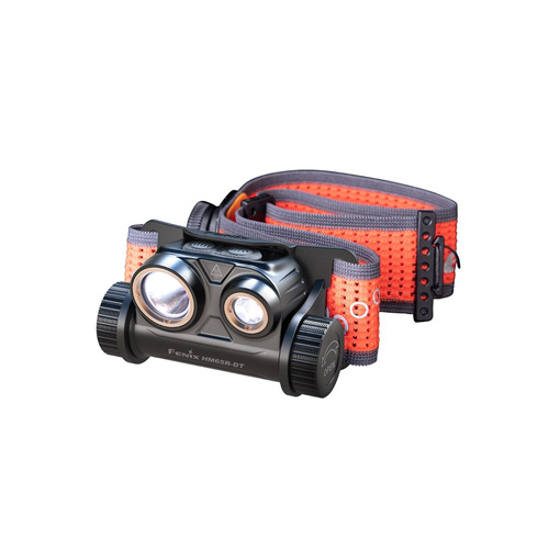 Fenix - HM65R-DT LED čelovka - 1500 lm - červená / černá - 039-559